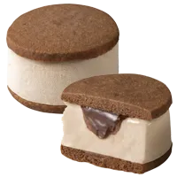 ダブルチョコレート サンドアイス