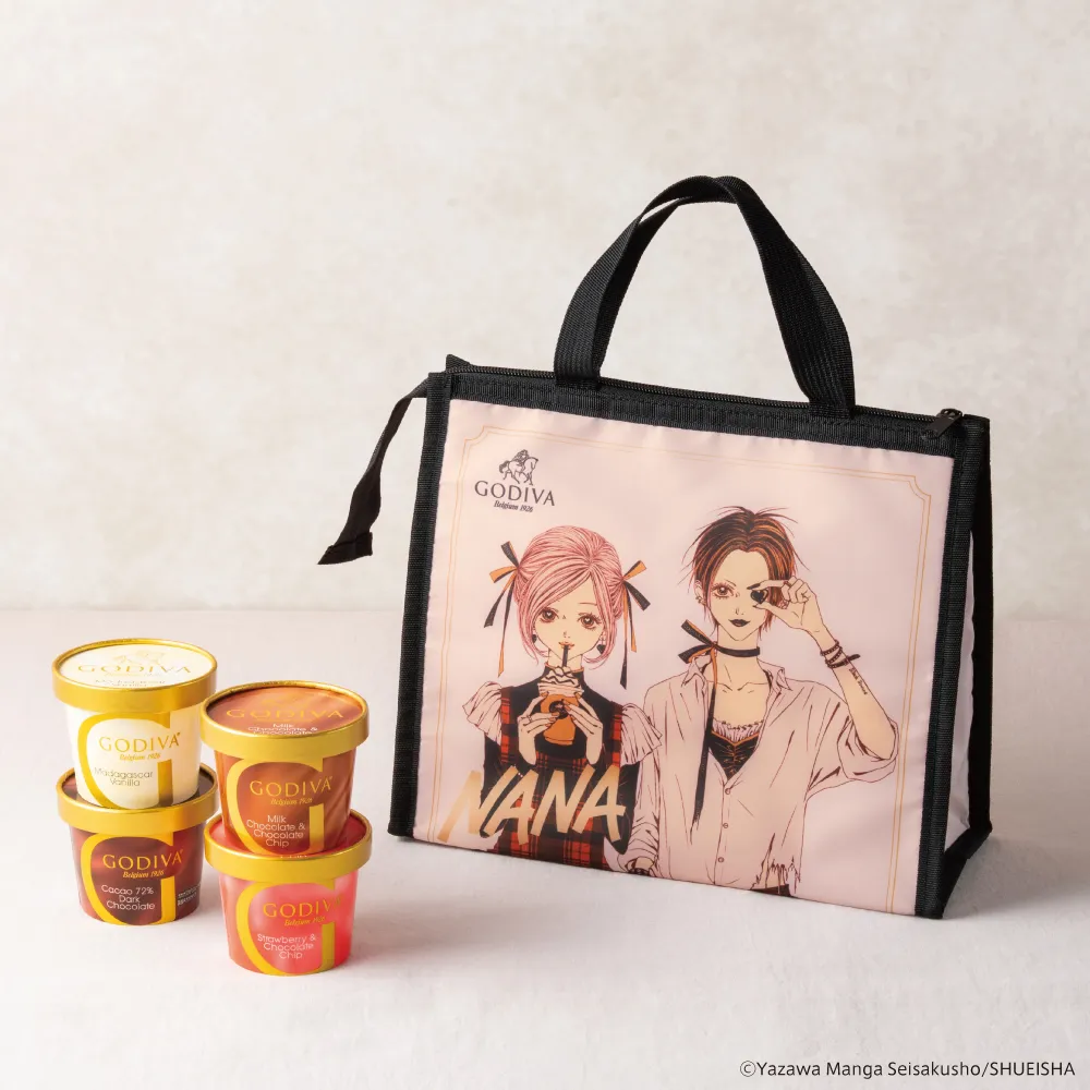 ゴディバ×NANA カップアイスクリーム 保冷バッグセット