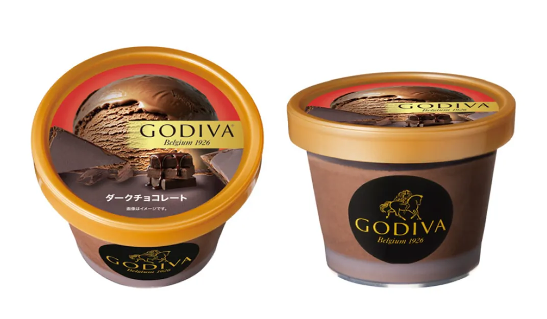 ゴディバ カップアイス「ダーク チョコレート」