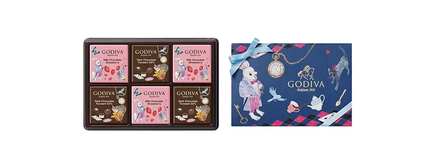 「アリスのティーパーティ カレ アソートメント 6枚入」