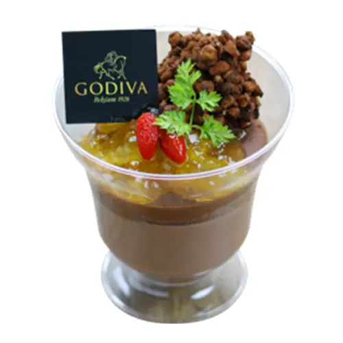 「ゴディバ ハイカカオチョコレートのアーモンドゼリー」