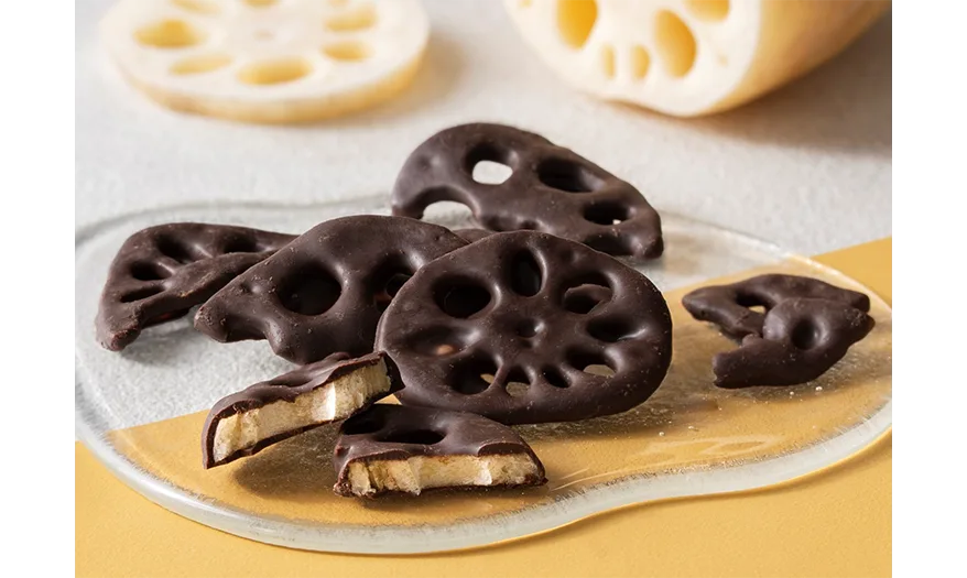 山口県岩国市の魅力と、れんこん×チョコレートの楽しさを全国に！ゴディバ「岩国れんこんチップス チョコレート」発売～2026年3月4日（水）より～