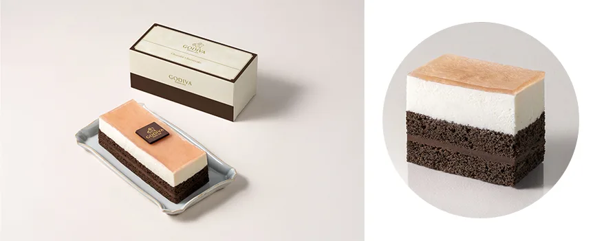 「ゴディバ ショコラ チーズケーキ」