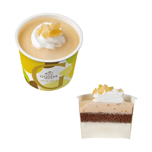 「レモンチーズケーキ カップケーキアイス」