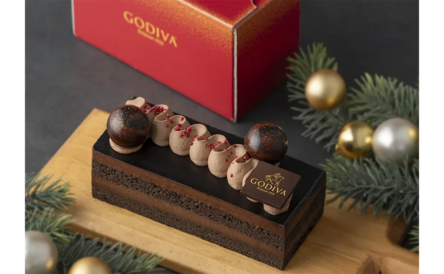 濃厚でリッチな味わいのクリスマスケーキが新登場！「ゴディバ ル グランド ショコラ ケーキ​」～2026年10月初旬から順次、全国の百貨店、ゴディバ オンラインショップ、ゴディバショップにて～