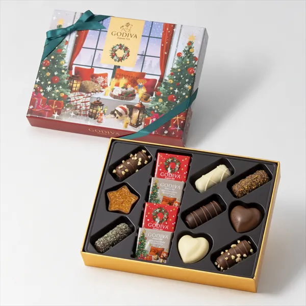 ゴディバ ブッシュ ド ノエル アソートメント（13粒入）