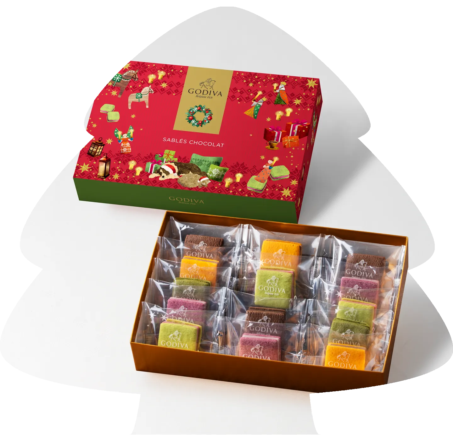 ゴディバ ホリデー サブレショコラ