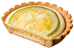青いレモンタルト チョコレート