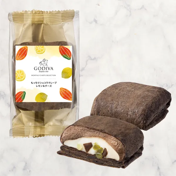 もっちりショコラクレープ レモン&チーズ