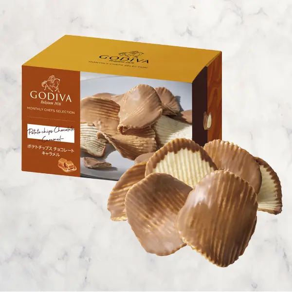 ポテトチップス チョコレート キャラメル