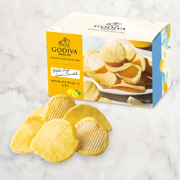 ポテトチップス チョコレート レモン
