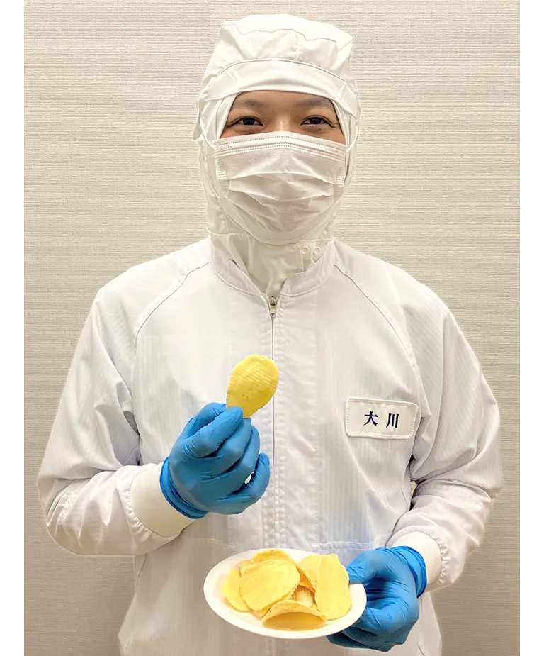 平塚製菓株式会社 商品開発課 大川友也さん