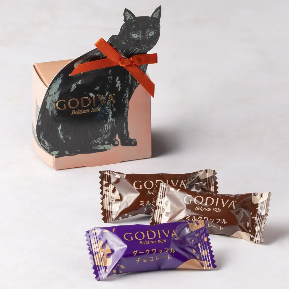 ゴディバ ブラックキャット コレクション G クリスピーショコラ アソートメント（3粒入）