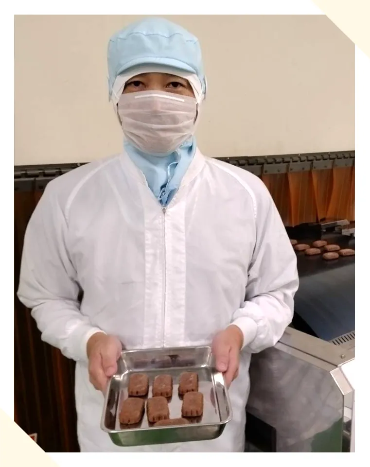 株式会社母恵夢本舗 開発部 山崎 友二朗さん