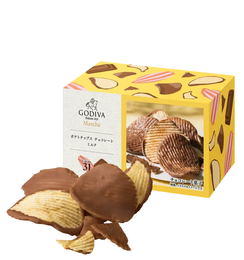 ポテトチップス チョコレート