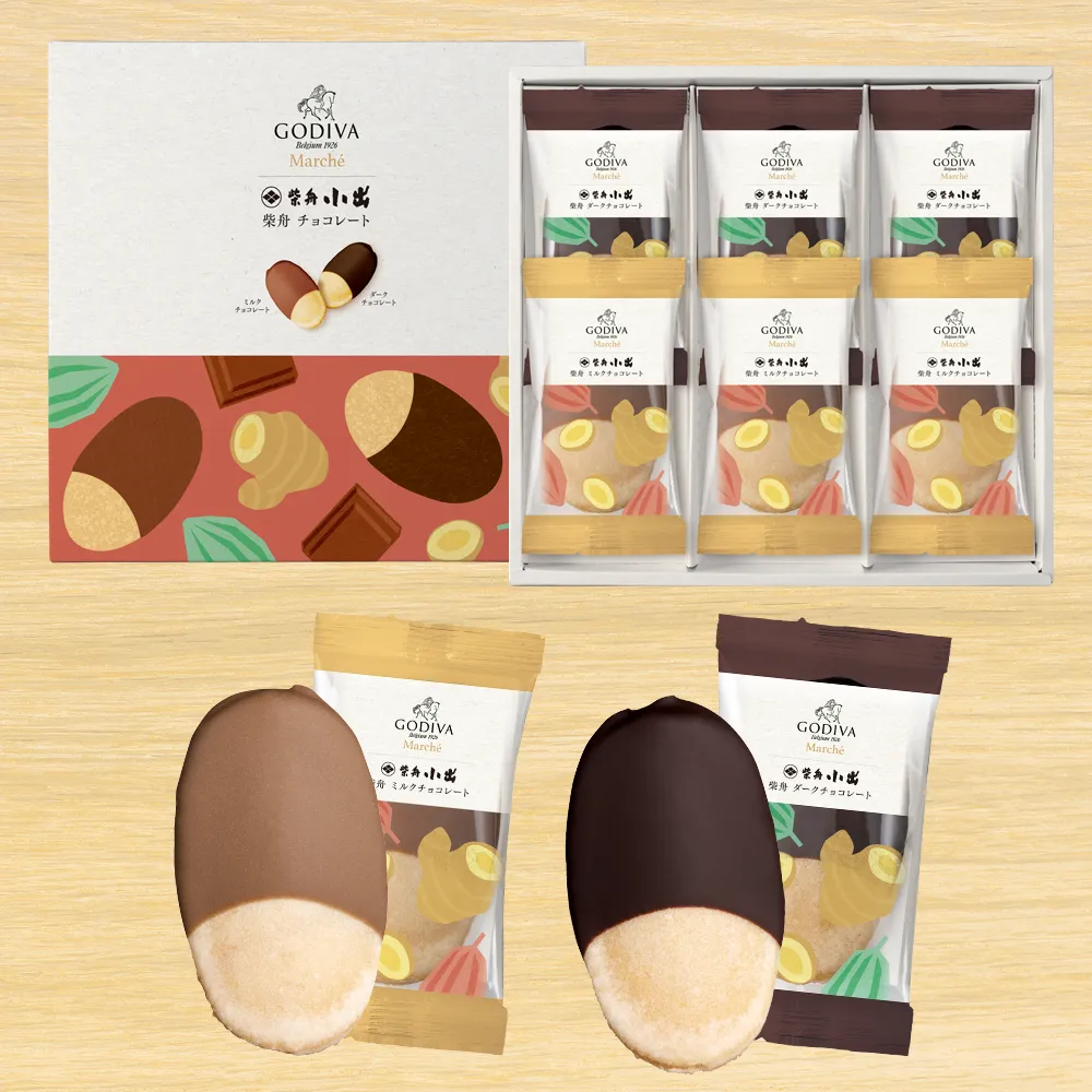 柴舟 チョコレート アソートメント（6枚入）