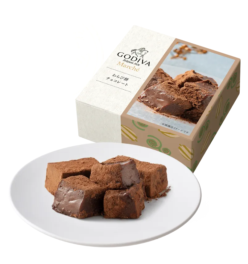 わらび餅 チョコレート