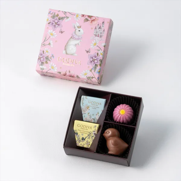 羽ばたく 花咲く春 アソートメント（4粒入）