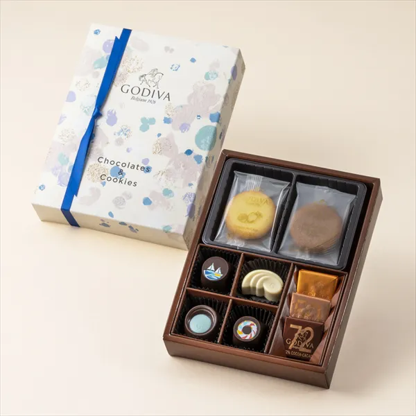ゴディバ サマー コレクション -海水浴の思い出- クッキー＆チョコレート アソートメント（クッキー 4枚入／チョコレート 7粒入）