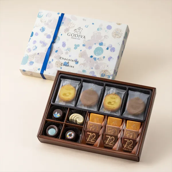ゴディバ サマー コレクション -海水浴の思い出- クッキー＆チョコレート アソートメント（クッキー 8枚入／チョコレート 13粒入）