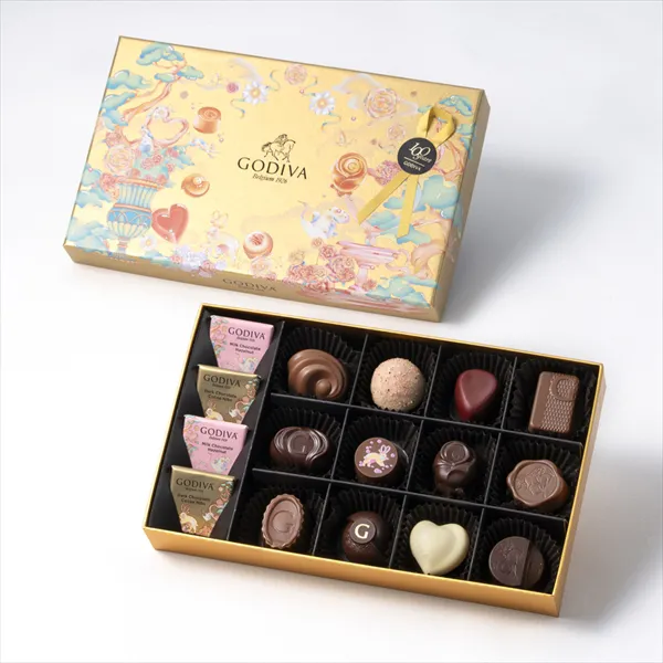 チョコレートローズ アソートメント（16粒入)