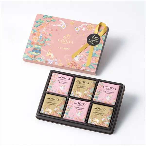 ゴディバ アーリースプリング カレ アソートメント（6枚入）