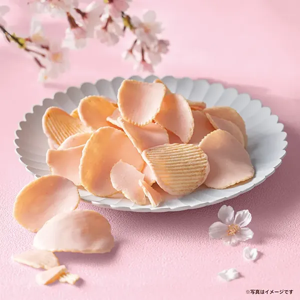 ポテトチップス チョコレート 桜
